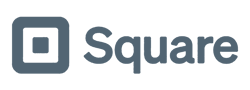Square logo blue