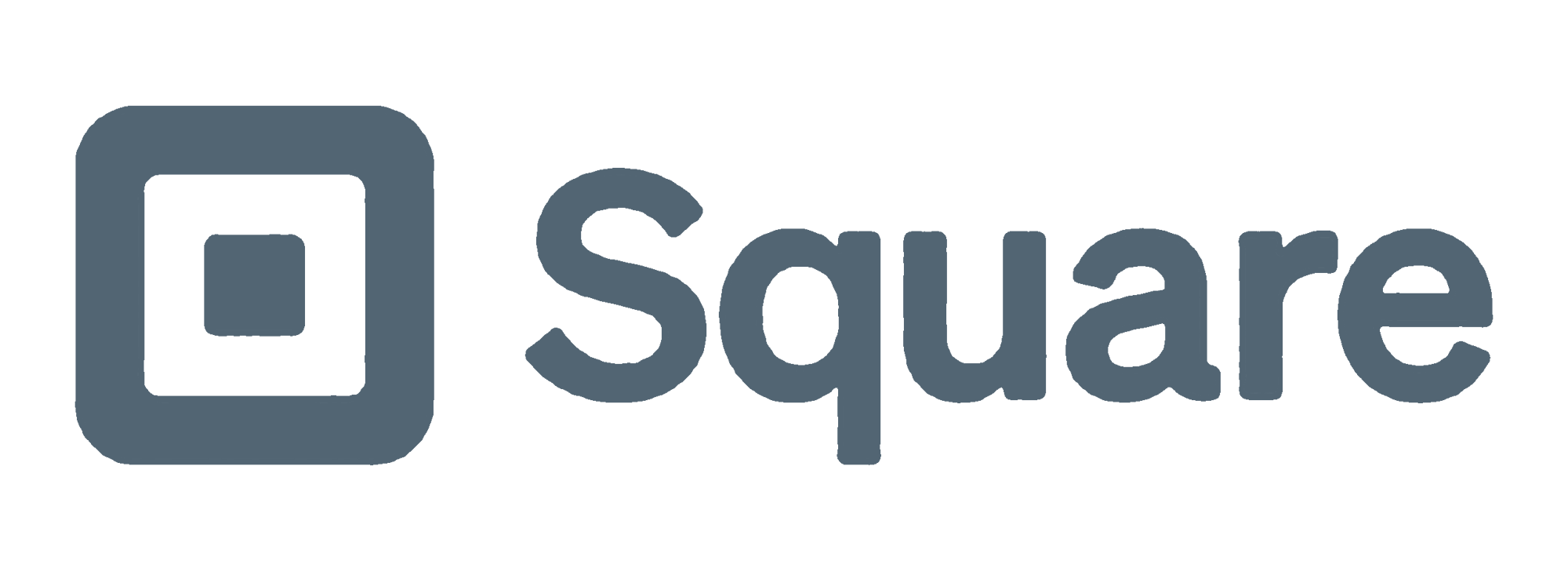Square logo blue