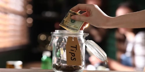 How to automate tipping in restaurants. 